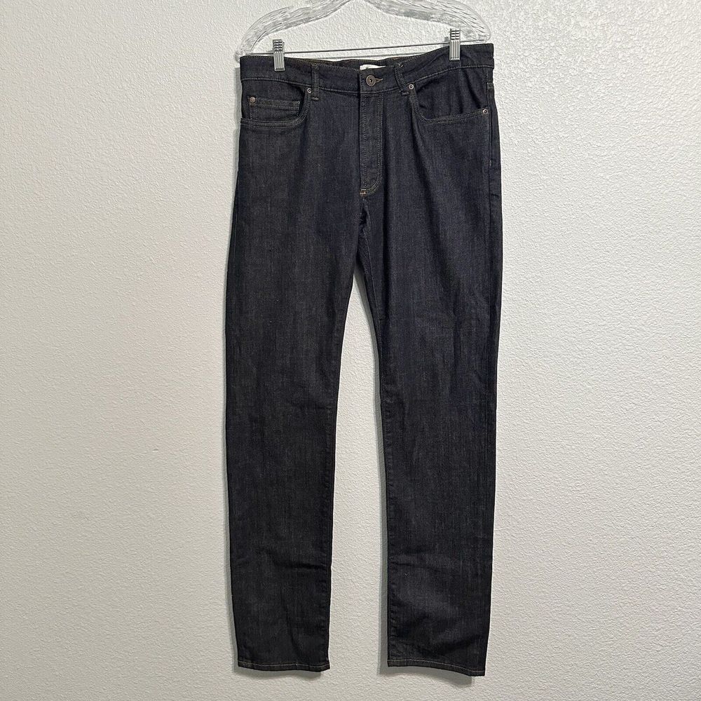 Peter Millar Pilot Mill Jeans Mens 32x34 Blue Straight Medium Wash Denim Stretch